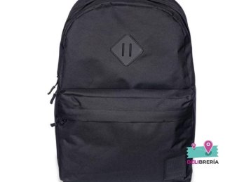MOCHILA TALBOT ESPALDA NEGRA SIMPLE