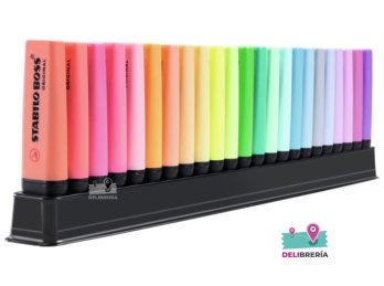 RESALTADOR STABILO BOSS DESKSET X 23 UNID.