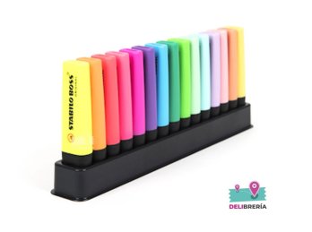 RESALTADOR STABILO BOSS DESKSET X 23 UNID.