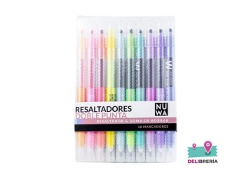RESALTADORES NUWA BORRABLES DOBLE PUNTA X10