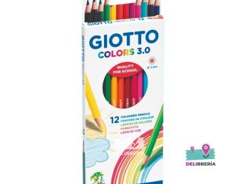 LAPICES DE COLORES GIOTTO 3,0 MM X12 LARGOS