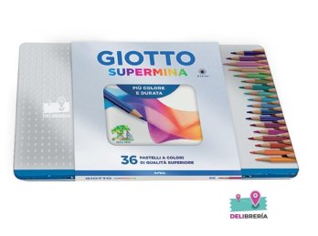 LAPICES DE COLORES GIOTTO SUPERMINA 3,8 MM X 36 LARGOS