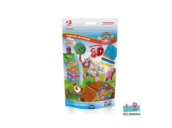 SET MASA PARA MODELAR DIDO ANIMALES DE GRANJA