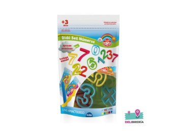 SET MASA PARA MODELAR DIDO NUMEROS