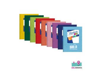 CUADERNO 19X23.5 RIVADAVIA ABC ARAÑA 50 HOJAS AZUL