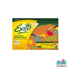 BLOCK DIBUJO EXITO N 5 COLOR 24 HS