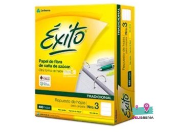 REPUESTO EXITO 480 HOJAS RAYADO