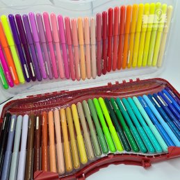 MARCADOR FABER-CASTELL FIESTA 45 ESTUCHE RIGIDO X60