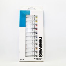 ACUARELA REEVES X 12 POMOS SURTIDOS DE 12 ML