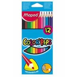 LAPICES DE COLORES MAPED COLOR PEPS X 12 LARGOS 