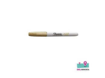 MARCADOR SHARPIE PERMANENTE METALLIC ORO