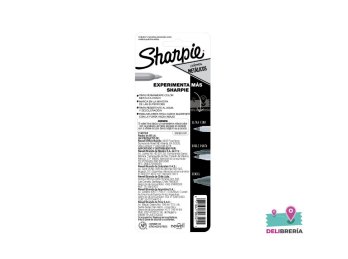 MARCADOR SHARPIE PERMANENTE METALLIC X 3 UNIDADES SURTIDOS