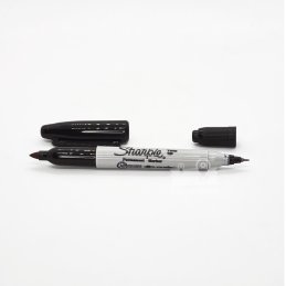 MARCADOR SHARPIE DOBLE PUNTA PERMANENTE NEGRO