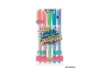 MICROFIBRA MOOVING COLORING X 5 PASTEL