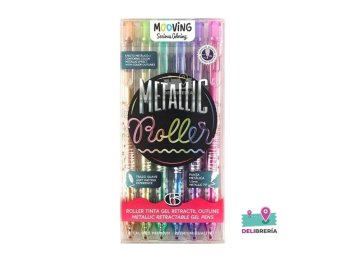 ROLLER MOOVING COLORING GEL OUTLINER X6