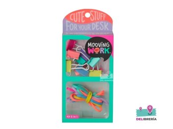 KIT OFFICE MOOVING COMBO 2 EN 1 GREEN MAW MANIA