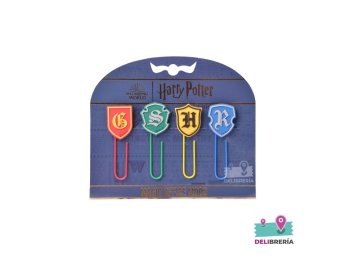 BINDER CLIPS MOOVING 32 MM X4 HARRY POTTER