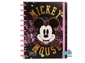 CUADERNO A DISCOS CARTA MOOVING LOOP MICKEY MOUSE