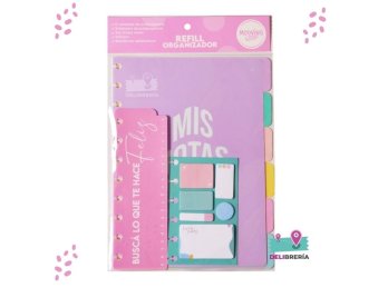 CARATULA PARA CUADERNO CARTA ORGANIZADOR MOOVING LOOP 