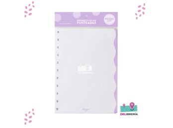 REPUESTO CARTA MOOVING LOOP 30 HOJAS PUNTEADO