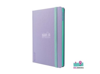 LIBRETA MOOVING NOTES A5 TAPA DURA PUNTEADO