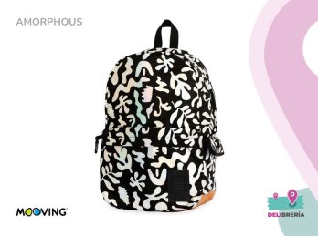 MOCHILA MOOVING AMORPHOUS ESPALDA 18