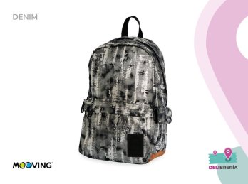 MOCHILA MOOVING DENIM ESPALDA 18