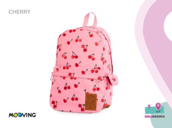 MOCHILA MOOVING CHERRY ESPALDA 18