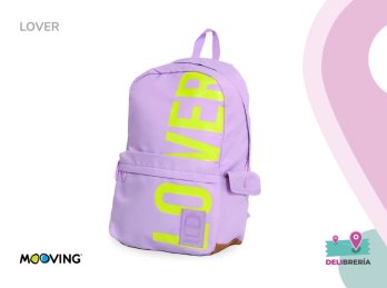 MOCHILA MOOVING LOVER ESPALDA 18