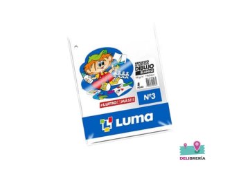 REPUESTO DIBUJO LUMA BLANCO Nº 3