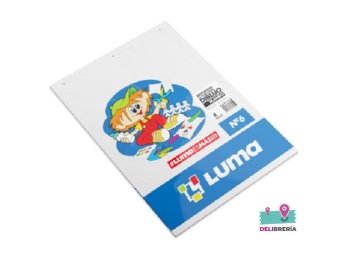 REPUESTO DIBUJO LUMA BLANCO Nº 6