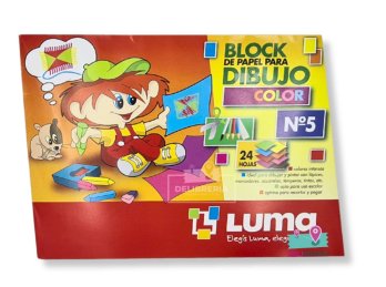 BLOCK DIBUJO LUMA COLOR Nº 5 24 HS