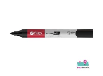 MARCADOR FILGO AL AGUA PUNTA REDONDA 052 NEGRO