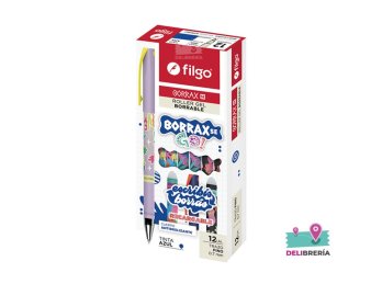ROLLER BORRABLE FILGO BORRAX AZUL GO!