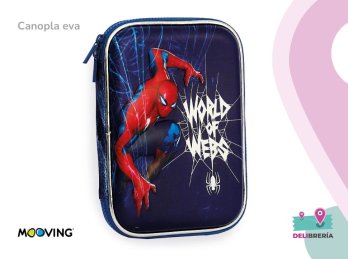 CANOPLA EVA MOOVING 1 PISO SPIDERMAN