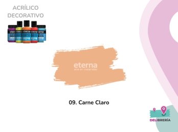 ACRILICO DECORATIVO ETERNA 50 ML 009-CARNE CLARO