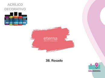 ACRILICO DECORATIVO ETERNA 50 ML 038-ROSADO