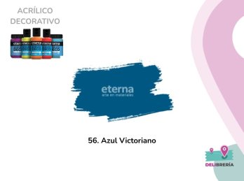 ACRILICO DECORATIVO ETERNA 50 ML 056-AZUL VICTORIANO