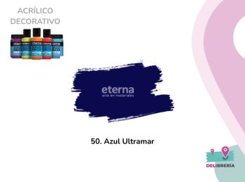 ACRILICO DECORATIVO ETERNA 250 ML 50-AZUL ULTRAMAR
