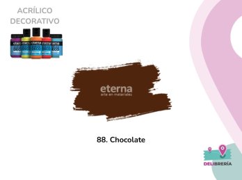 ACRILICO DECORATIVO ETERNA 250 ML 88- CHOCOLATE