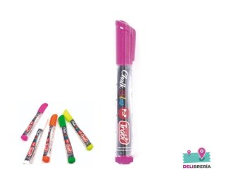 MARCADOR TRABI POP TIZA 6M VIOLETA