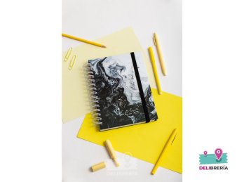 CUADERNO MI PUNTO CERO A5 BASE NEGRO INK