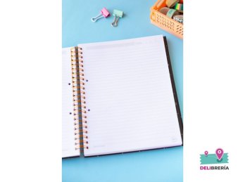 CUADERNO MI PUNTO CERO A4 BASE NEGRO INK