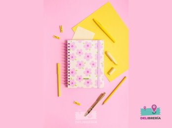 CUADERNO MI PUNTO CERO A5 BASE FLORES CUTE