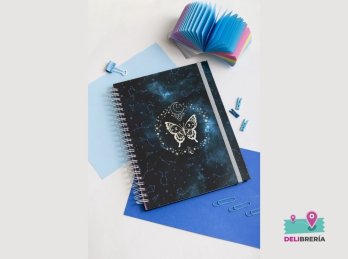 CUADERNO MI PUNTO CERO A4 BASE MARIPOSA ESOTERICA