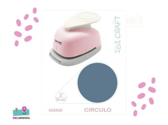 PERFORADORA ARTISTICA 63MM 2.5P. CIRCULO IBICRAFT