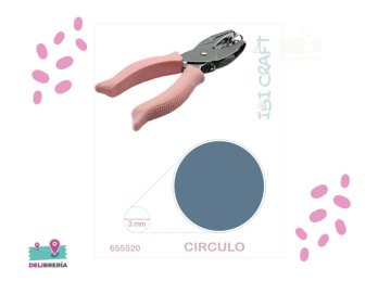 PERFORADORA PINZA CIRCULO 3MM IBICRAFT