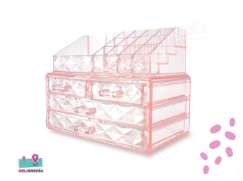 ORGANIZADOR DE ESCRITORIO CRAFTER ROSA CRISTAL IBICRAFT