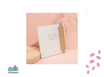 CUADERNO FW BULLET JOURNAL LOVE TELA SATINADA PERLA 21X21