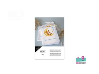 PAPEL ARTJET MATELINA NOGAL EUROPEO 230G (A4 X 50H)